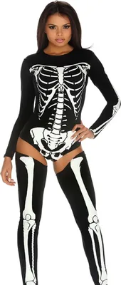 Zdjęcie produktu dla Bad to the Bone - Seksowny kostium szkieletu - L/XL
