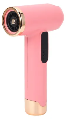 Zdjęcie produktu dla Suszarka do włosów bezprzewodowa, 100000 obrotów na minutę, bateria 15000 mAh, ładowanie przez USB, mocna, 200W, szybkie suszenie, z dyszą, idealna do użytku domowego i podróży, kolor różowy