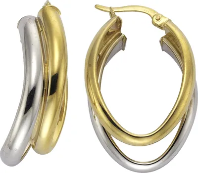 Produktbild von Celesta Gold Ohrring 333/- Gold 3,0cm mehrfarbig ohne 324310179