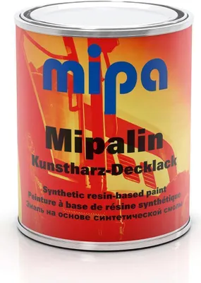 Produktbild von MIPA Decklack "Mipalin", 1K-Kunstharz, Hersteller Farbtöne,