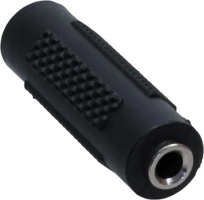 Produktbild von InLine® Audio Adapter, 3,5mm Klinke Buchse / Buchse, Stereo