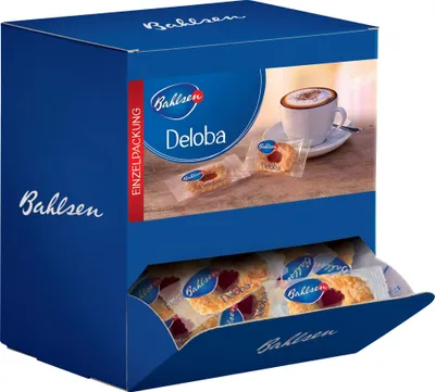 Produktbild von Bahlsen Deloba einzeln verpackt 1040g