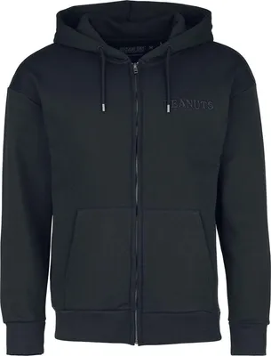 Produktbild von Peanuts Kapuzenjacke Herren Snoopy und Woodstock - Far Out schwarz XL
