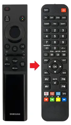 Produktbild von Fernbedienung passend für SAMSUNG GU65DU7170UXZG | GU65U8079FUXZG