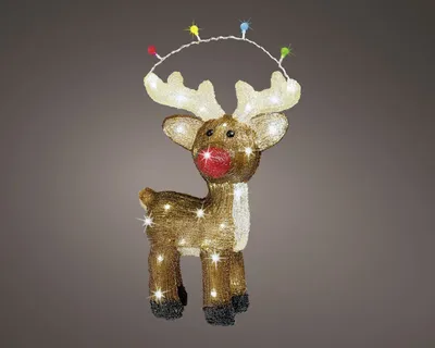 Produktbild von Kaemingk LED Rentier 17 x 33 x 47 cm für Außen