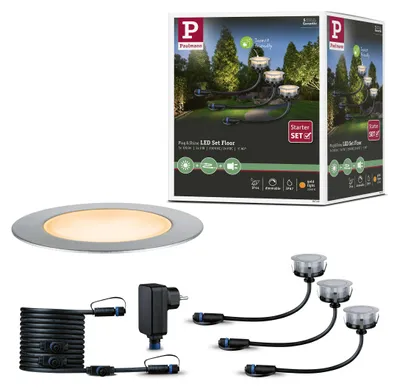 Produktbild von Paulmann Plug & Shine LED Bodeneinbauleuchte Floor Basisset Insektenfreundlich