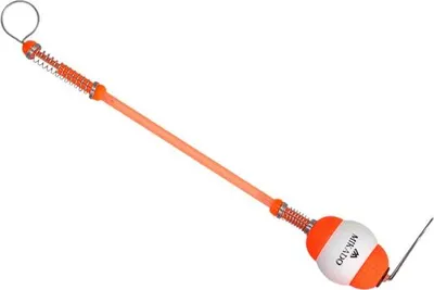 Produktbild von Mikado BISSANZEIGER - HANGER STYROFOAM MIT ROHR 16cm Größe M - ROT oder GELB