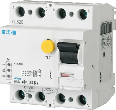 Obrázok produktu pre Eaton FRCDM-63/4/003-G/B, Zariadenie pre zvyškový prúd, 10000 A, IP20