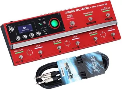 Produktbild von Boss RC-600 Loop-Station mit Klinkenkabel