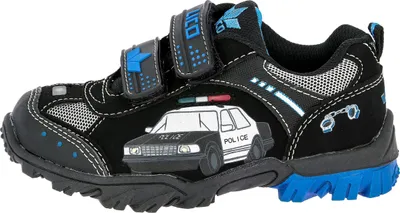 Produktbild von LICO Ki.Schuh CHIEF V  ``blinky``schw/roy.blau/silb. 26