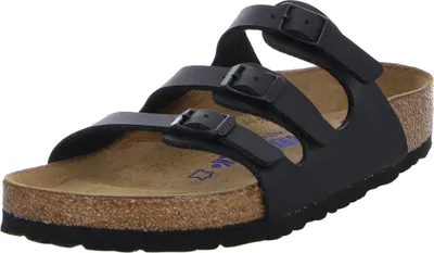 Obrázek produktu pro Birkenstock Florida BS 053011 Mules Dámské boty Black, Birko-Flor, normální šířka - Birkenstock Brand, Black