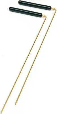 Produktbild von Wünschelrute mit Holzgriff, 38 cm