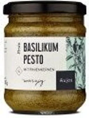 Produktbild von Wajos Basilikum Pesto mit Pinienkernen 180g