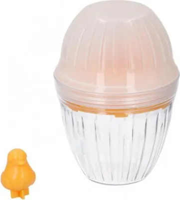 Obrázek produktu pro mísa na míchání a protřepávání 10 x 15 cm bílá/žlutá