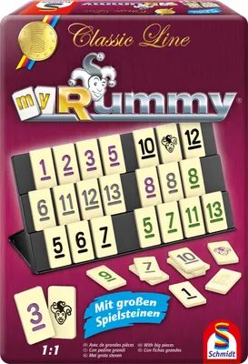Imagen del producto de Schmidt Spiele GmbH, Línea Clásica, MyRummy®, Metal, Otros, Otros