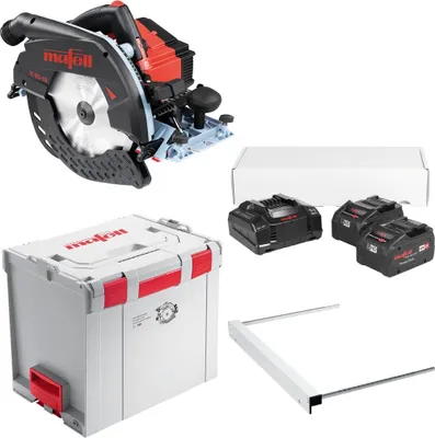 Produktbild von Mafell Akku Handkreissäge K 85-18 PURE im L-MAX 91E302 + Power Set 3