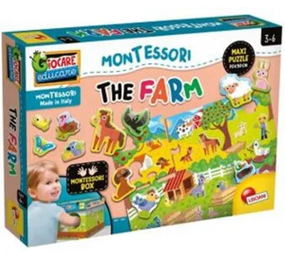 Produktbild von Gra dotykowa Montessori - Farma