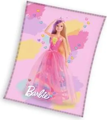 Immagine prodotto di Coperta Barbie Mondo Arcobaleno 130x170 cm