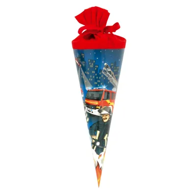 Produktbild von Schultüte Feuerwehr 35 cm, stabil