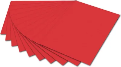 Produktbild von folia Fotokarton (B)500 x (H)700 mm 300 g/qm hibiscus 10 Blatt