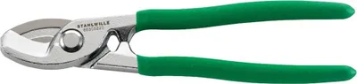 Produktbild von STAHLWILLE 6630 5 220, Hand-Kabelschneider, Grün, Chrom, Grün, 220 mm, 290 g