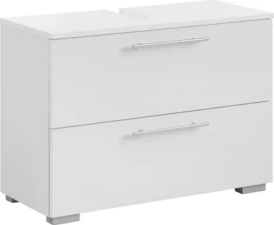 Obrázek produktu pro MÖBELPARTNER Toaletní stolek Carlos 148597 bílý 80,2 x 35,0 x 59,1 cm