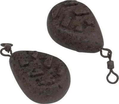 Produktbild von Strategy Flat Pear Grippa Swivel Karpfenangelblei Schwarz 99 g Schwarz 99 g