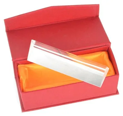 Obrázek produktu pro Výuka dětí optický pravoúhlý hranol rovnostranný 80 x 25 x 25 x 25 mm