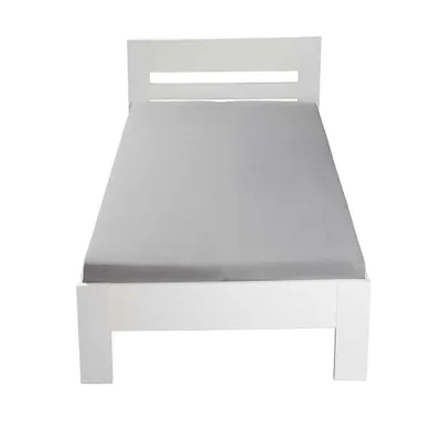 Image de Annik lit 90x200cm blanc.