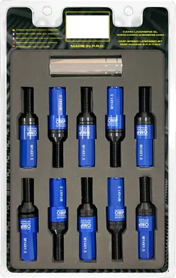 Zdjęcie produktu dla Zestaw śrub OMP OMPS09981407 28 mm niebieski M14 x 1.50