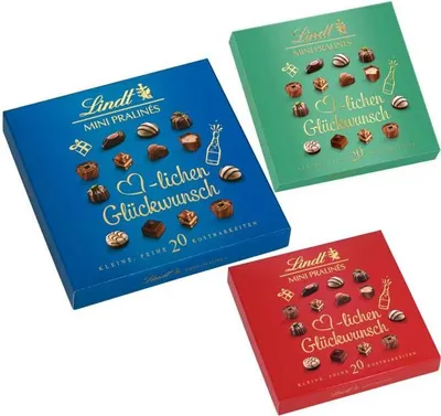 Immagine prodotto di Lindt Mini Praline Compleanno in vari gusti deliziosi 100g