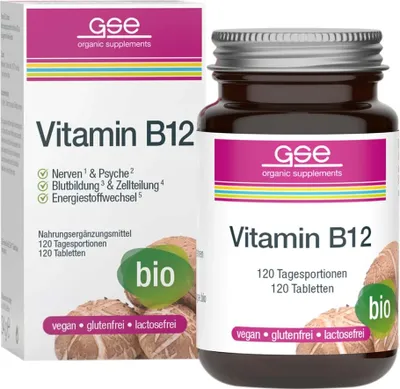 Obrázek produktu pro Gse Vitamin B12 CompactTabletten 120 St