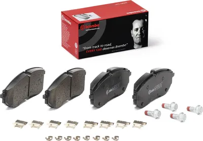 Produktbild von BREMBO Bremsbeläge Satz Vorne für VW Crafter Kastenwagen (SY, SX) P 85 179