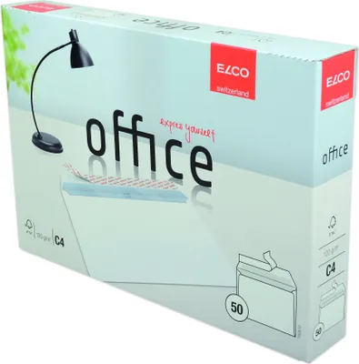 Produktbild von Elco Office C4, C4 (229 x 324 mm), Weiß, 120 g/m², 229 mm, 324 mm, 50 Stück(e)
