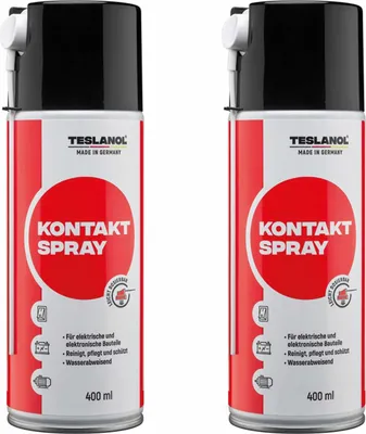 Produktbild von TESLANOL 26026 Kontaktspray T6, 400 ml, 2 Stück
