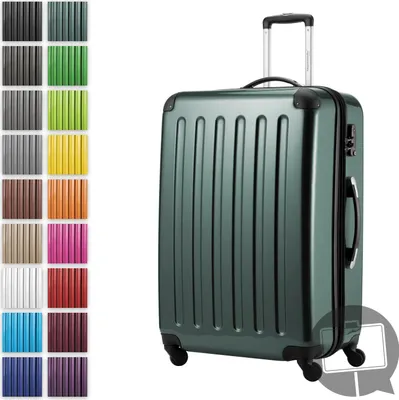 Obrázok produktu pre Hauptstadtkoffer cestovný vozík Alex forest green 119 litrov veľkosť L kufor