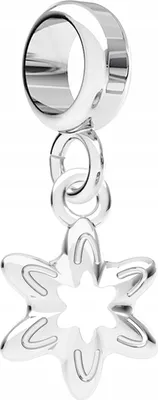 Produktbild von 925 Silberner Sternanhänger für Armbänder