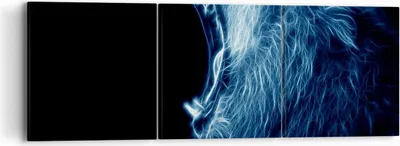 Produktbild von Bild auf Leinwand - Leinwandbild - Abstraktion Tier - 90x30cm - Wand Bild - Wanddeko - Wandbilder - Leinwanddruck - Bilder - Kunstdruck - Wanddekoration - Leinwand bilder - Wandkunst - CA90x30-3797