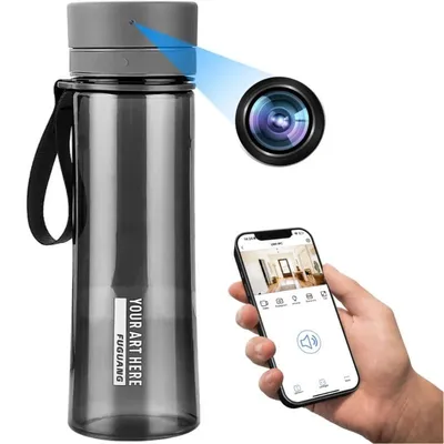 Immagine prodotto di Mini Camera Vetro iUni IP48, Wi-Fi, Full HD, Slot scheda MicroSD, Visualizzazione Live sul telefono