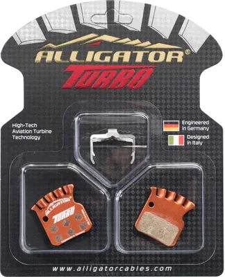 Produktbild von Alligator Turbo Cooling Sram Red22/force22/rival22 Bremsbeläge Aus Halbmetall Durchsichtig Durchsichtig One Size