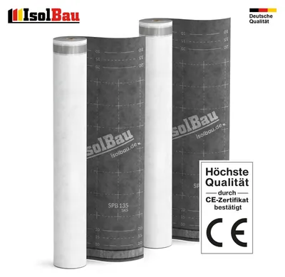 Unterspannbahn Dach 135g/m² Unterdeckbahn 150m² - 2 Rollen 1,5 x 50m SPB 135SKS