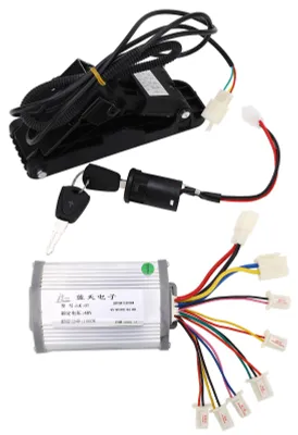 Immagine prodotto di Controller per motore a spazzole da 48 V e 1000 W con pedale dell'acceleratore, kit di conversione per biciclette elettriche, scooter e tricicli