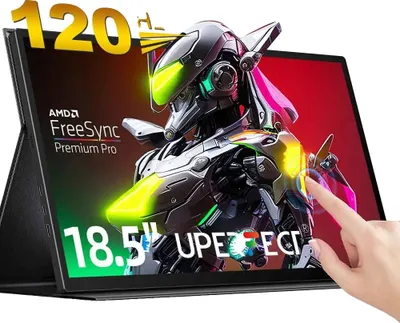 Obrázek produktu pro Přenosný dotykový monitor, obnovovací frekvence 120 Hz, obraz HDR, zástrčka EU