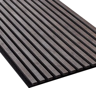 Immagine prodotto di NMC SELITSTYLE Pannello acustico 3D a doghe effetto legno rovere scuro 240 x 56,5 cm