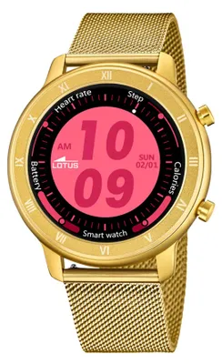 Produktbild von Lotus Herren Uhr Smartwatch Sport Edelstahl gold UL50038/1