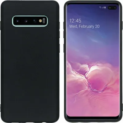 Obrázek produktu pro imoshion TPU barevný kryt Samsung Galaxy S10 Plus - černý