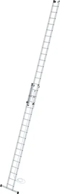 Produktbild von Günzburger Steigtechnik Sprossen-Seilzugleiter 2tlg. mit Standard-Traverse 2 x 17 Sprossen - 011717