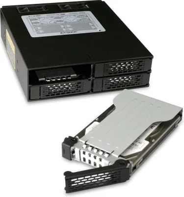 Immagine prodotto di ICY Dock MB994SP-4SB-1 Backplane IcyDock 4x6,3cm SATAI-III in 1x5,25" HDD/SSD sw