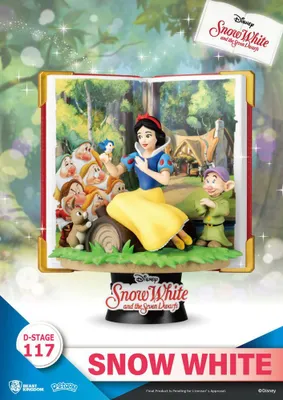 Zdjęcie produktu dla Seria książek Disney Diorama - Królewna Śnieżka 13 cm ()