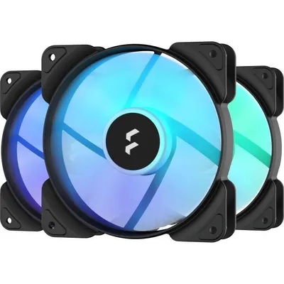 Zdjęcie produktu dla Fractal Design Aspect 12 RGB, Wentylator, 12 cm, 1200 RPM, 54,4 m³/h, Czarny
